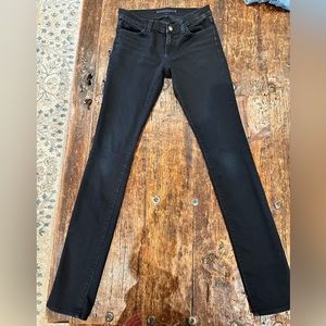 Black JBrand skinny jeans size 26